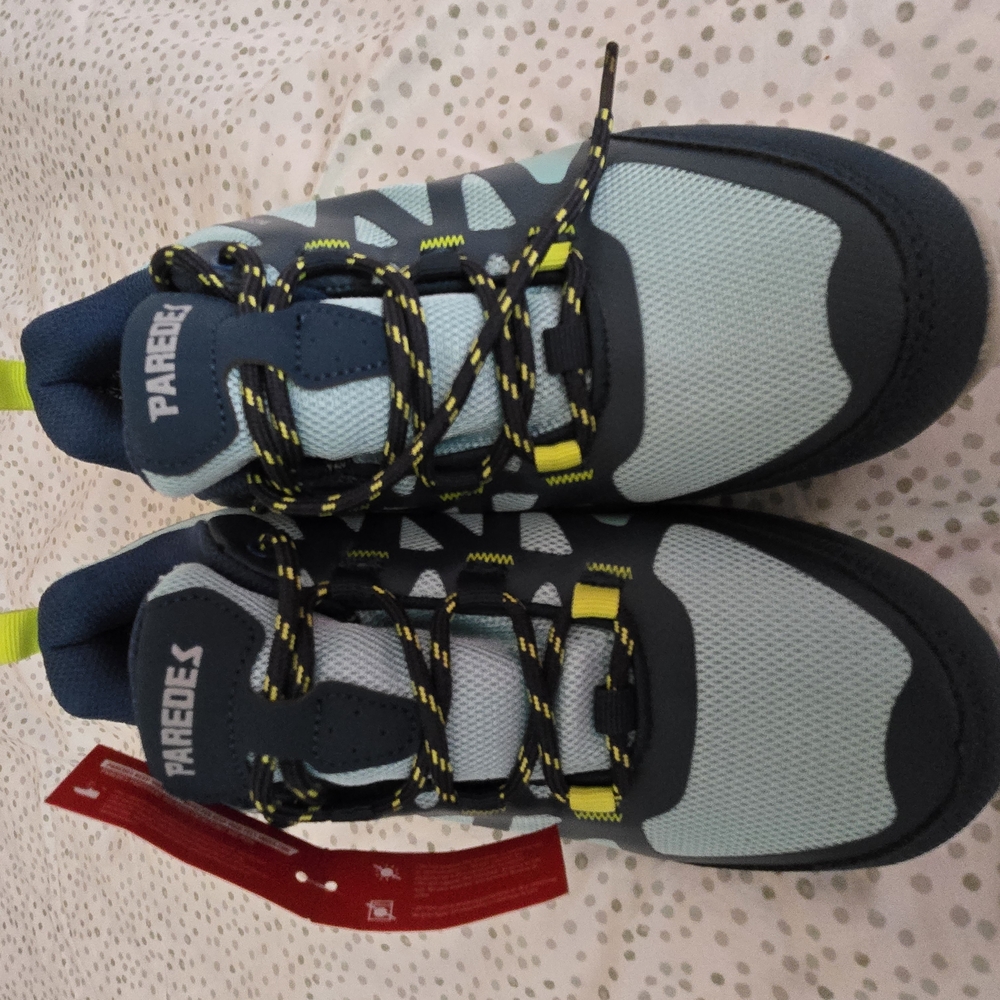 PAREDES Blue and Yellow Sneakers